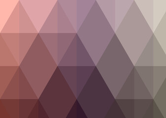 Abstract color Low-Polygones Generative Art background illustration