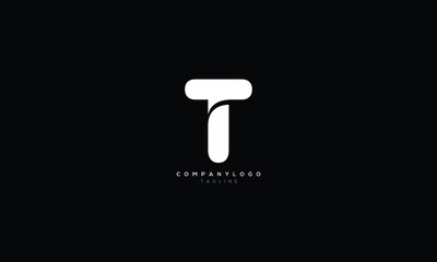 TI IT T AND I Abstract initial monogram letter alphabet logo design