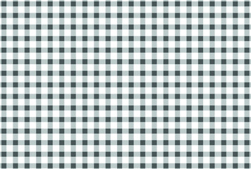 Gray gingham Pattern Background. Texture from plaid, tablecloths, clothes and other textile products, vector illustration