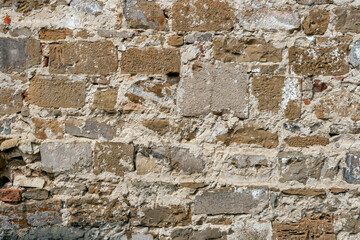 Old brick wall in Florence