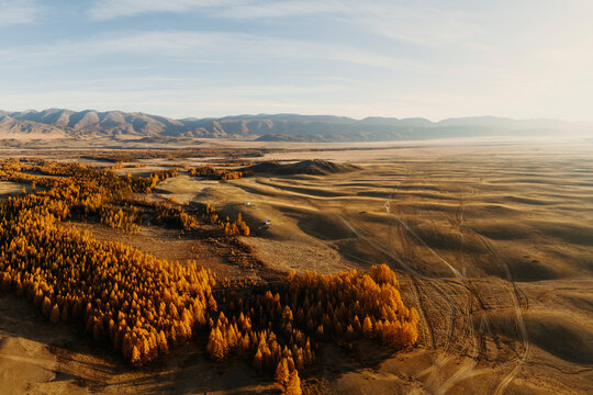 Autumn Altai landscape