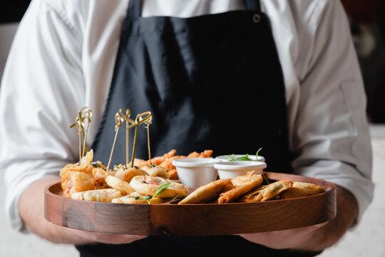 Catering At The Event In A Restaurant.