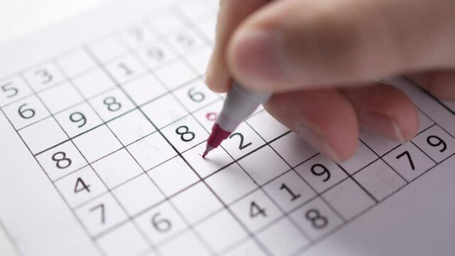 Solving a Sudoku Puzzle on a Paper With a Marker