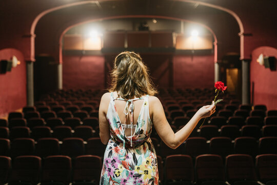 Opera singers practicing for live show
