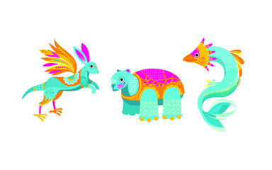 Animales fantasticos mexico alebrije