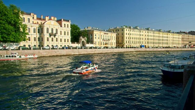 boats float on canals, river walks on ships and boats on water