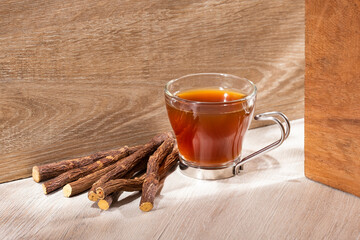Medicinal licorice drink - Glycyrrhiza glabra