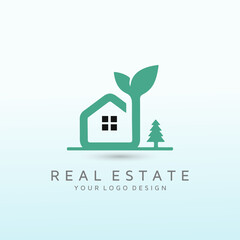 looking for your innovative real estate logo tree