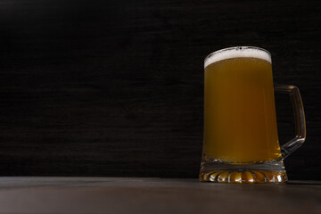 jar glass of beer background