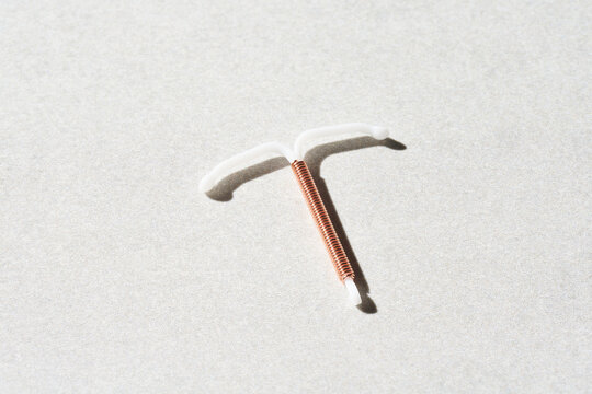 IUD Birth Control T-shaped Device.