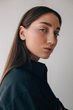 Charming woman portrait 