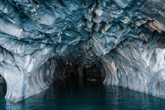 Inside A Marble Cave