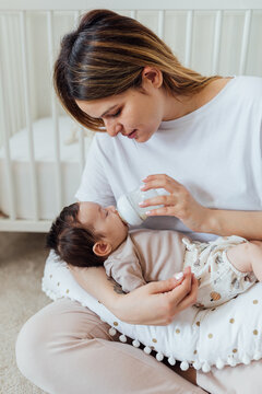 Mother Feeding Her Baby