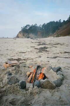 Beach Bonfire