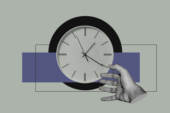 Hand And Clock