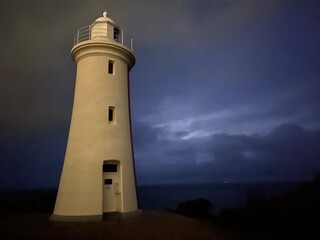 Fototapeta na wymiar Mersey Bluff Lighthouse