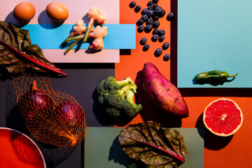 Fresh food ingredients