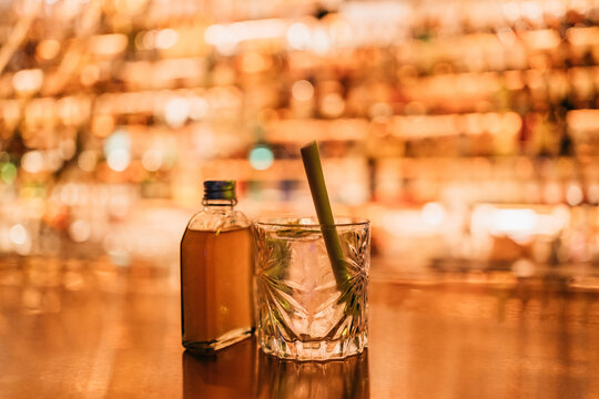cocktail in the bar