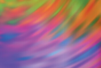 Light Pink, Yellow vector colorful blur backdrop.