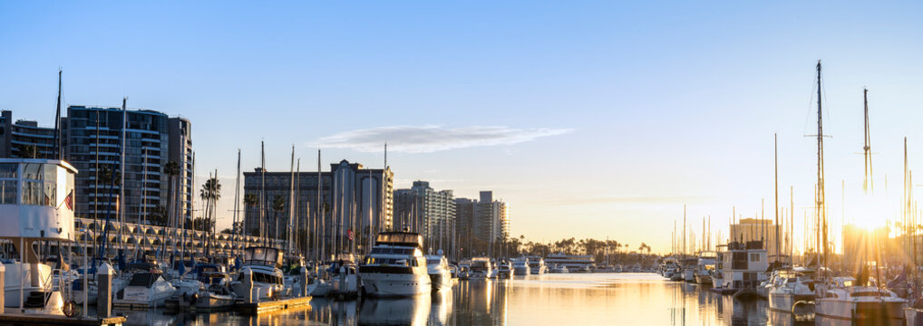 The Marina at sunrise