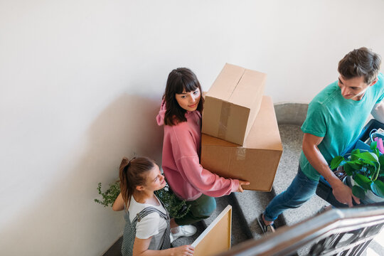 Three Friends Moving In Together 