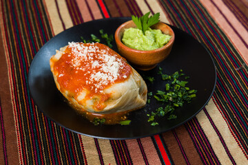 Chuchitos Tamalitos with Guacamole from Guatemala Cuisine