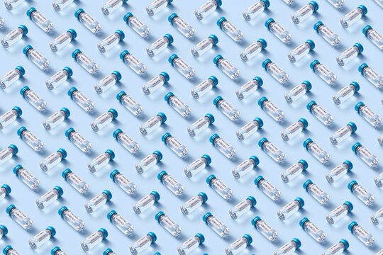 Pattern of vaccine bottles