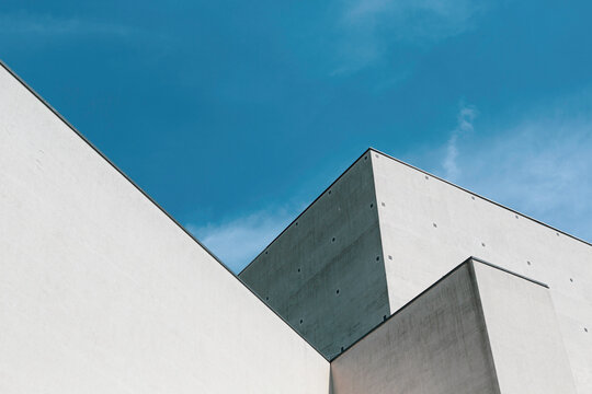 abstract landscape, geometric lines, minimal view architecture
