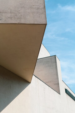 abstract landscape, geometric lines, minimal view architecture
