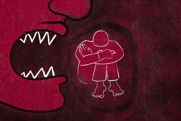 Bullying illustration
