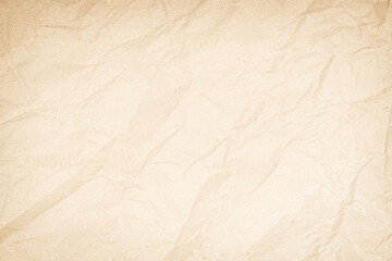 White recycled craft paper texture as background. Grey paper texture, Old vintage page or grunge vignette with copy space for text.