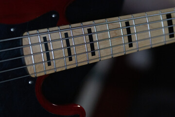 5-String Bass Guitar Neck - Rock Band
