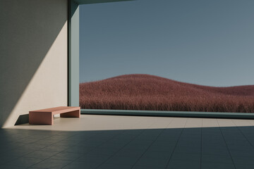 luxurious architectural space