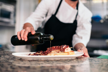 Seafood gourmet cuisine