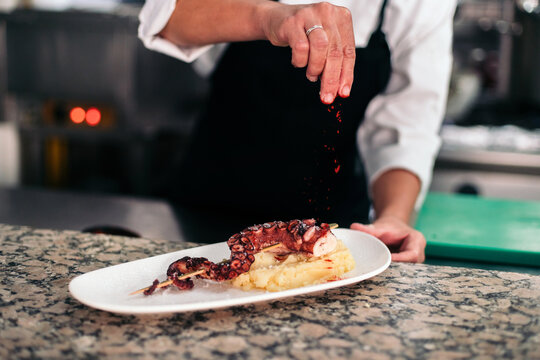 Seafood gourmet cuisine