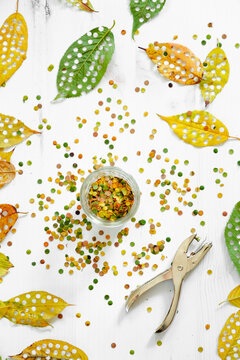 Confetti DIY Autumn Craft