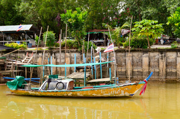 Fototapeta na wymiar Pukhet, Thailand Seaside and Canals