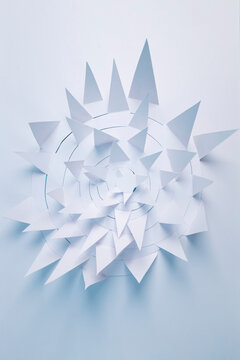 Paper Craft Sun Flare Design
