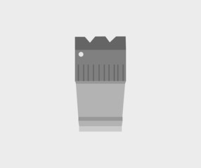 design about lens icon illustration