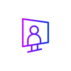 Video conference icon