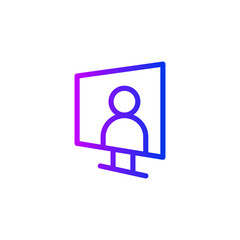 Video conference icon