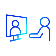 Video conference icon