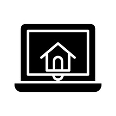 Laptop computer icon