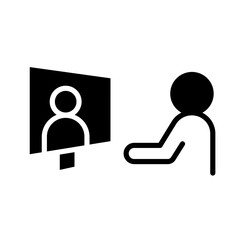 Video conference icon