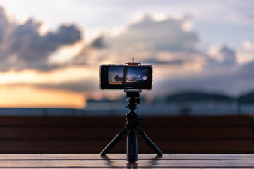 The moment you shoot with smartphone tripod
