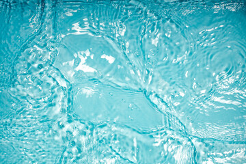 Fresh summer cool transparent ice