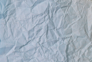 Green crumpled texture for background. paper texture