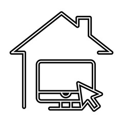 Work from home icon