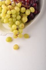 wine grapes.