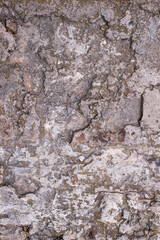 old destroyed cement wall. grunge abstract photo background. beautiful stone texture pattern.
